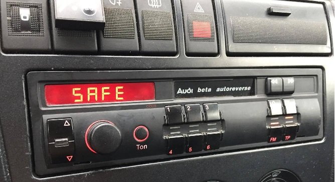 Odblokowanie radia nie działa Audi A4 B5 Audi A4 Klub