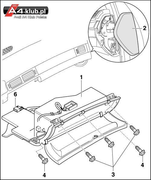 70944 - Instalacja przełącznika deaktywacji poduszki pasażera AIR BAG OFF - 11.jpg