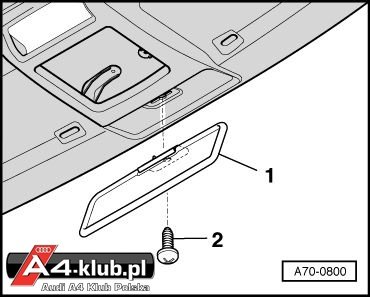 System Homelink Otwieranie Bramy Wjazdowej I Garazowej Audi A4 B6 B7 Manuale A4 B6 B7 2000 2008 Audi A4 Klub Polska