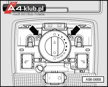 System Homelink Otwieranie Bramy Wjazdowej I Garazowej Audi A4 B6 B7 Manuale A4 B6 B7 2000 2008 Audi A4 Klub Polska