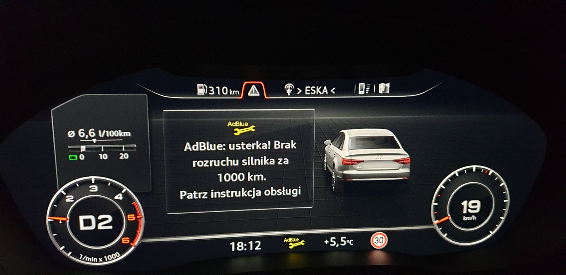 Problem z AdBlue padnieta pompa - 2.0TDI - Audi A4 Klub Polska
