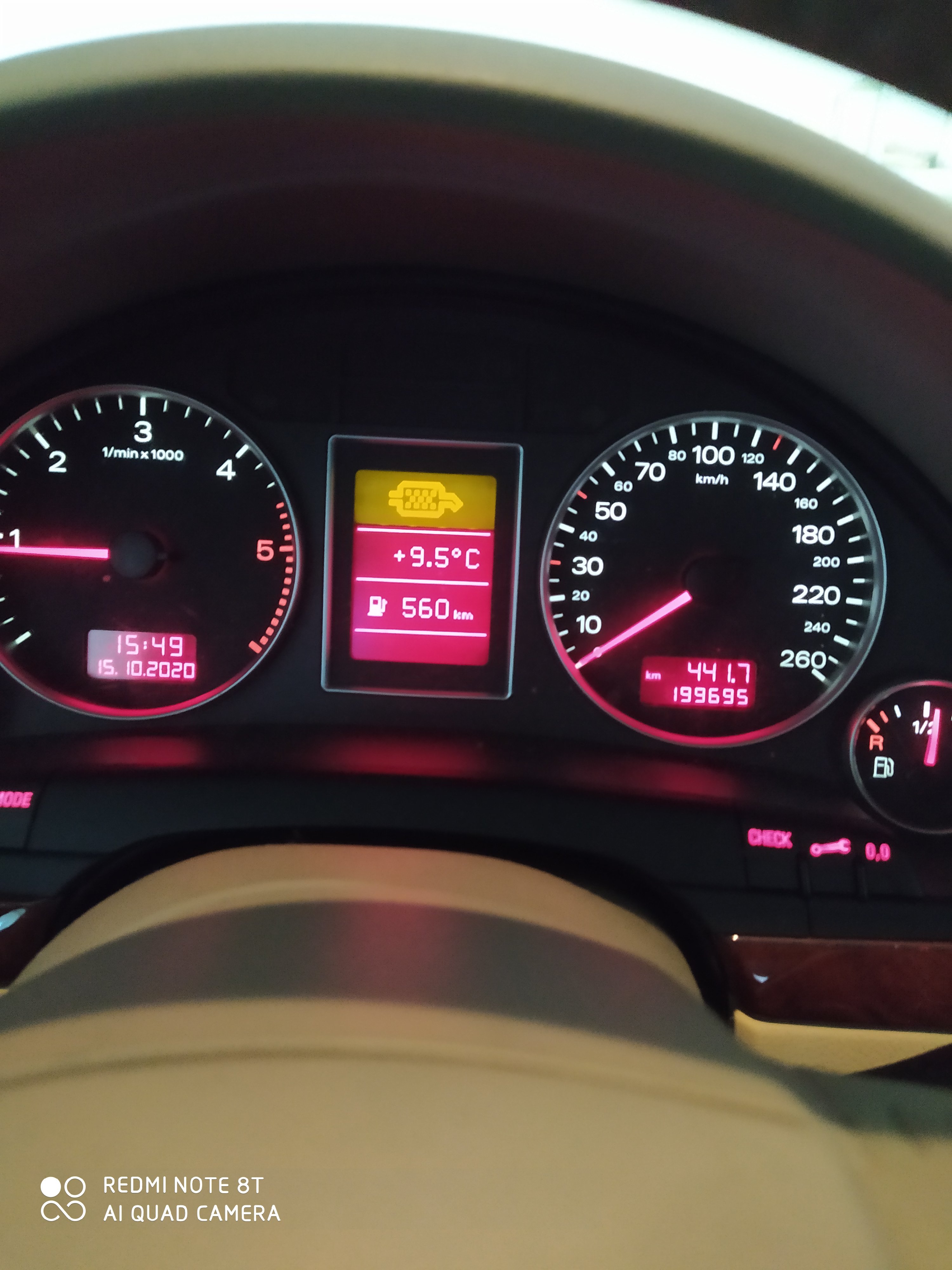 Kontrolka 2.0TDI Audi A4 Klub Polska