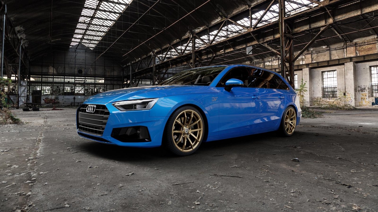 tomason-tn10-mattbronze-felge-mit-reifen-in-19zoll-winterfelge-alufelge-auf-hellblau-audi-a4-typ-b9-avant-facelift-mit-45mm-tieferlegung-industriehalle-1-frontansicht-1-1920.jpg