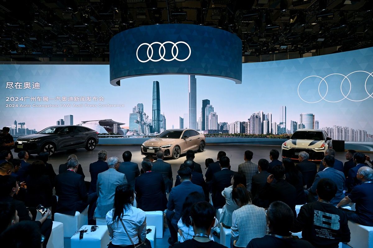 Wrażenia z Auto Guangzhou 2024 na stoisku FAW Audi