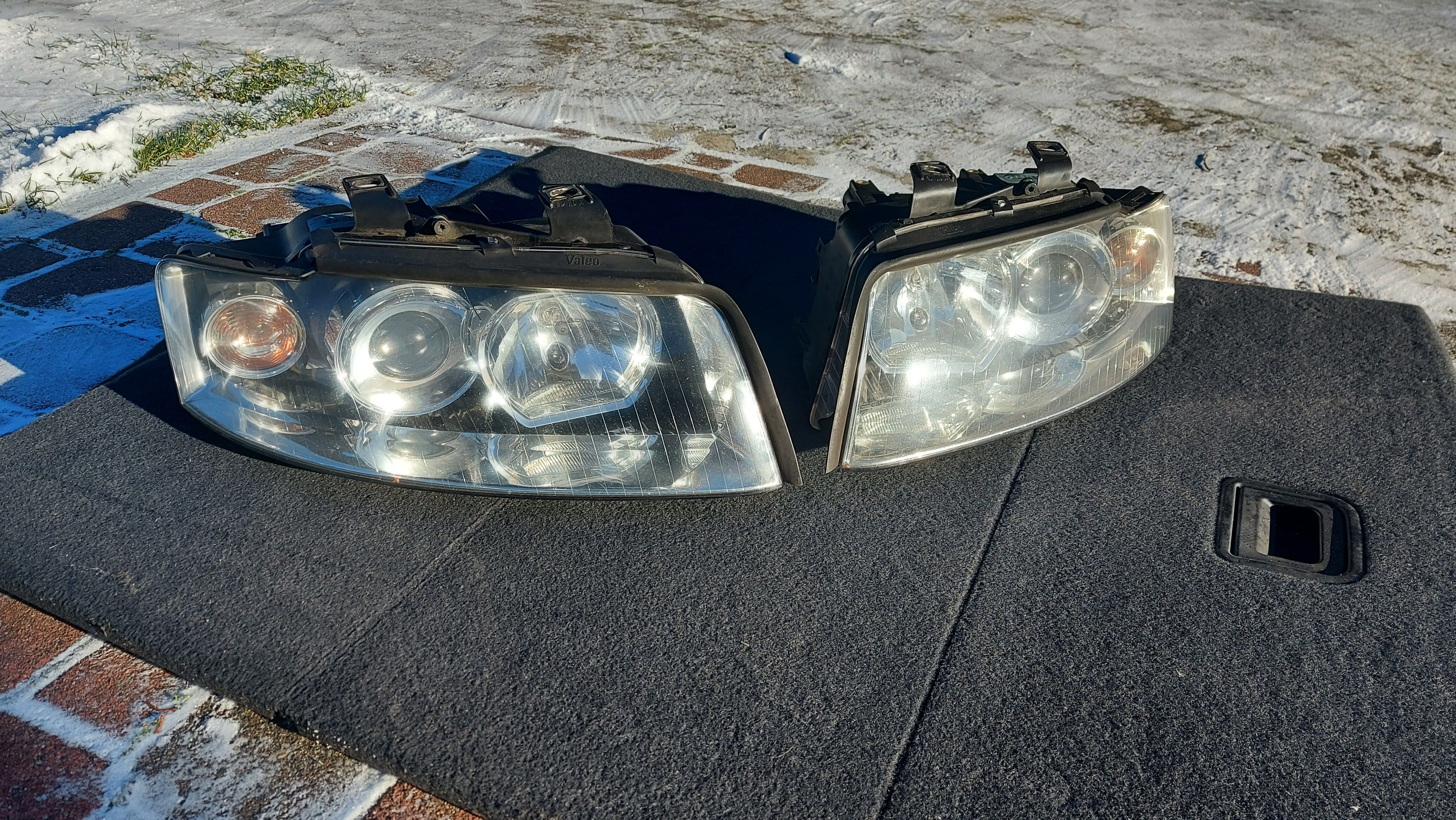 Lampy Przód Audi A4 b6 Oryginał Valeo