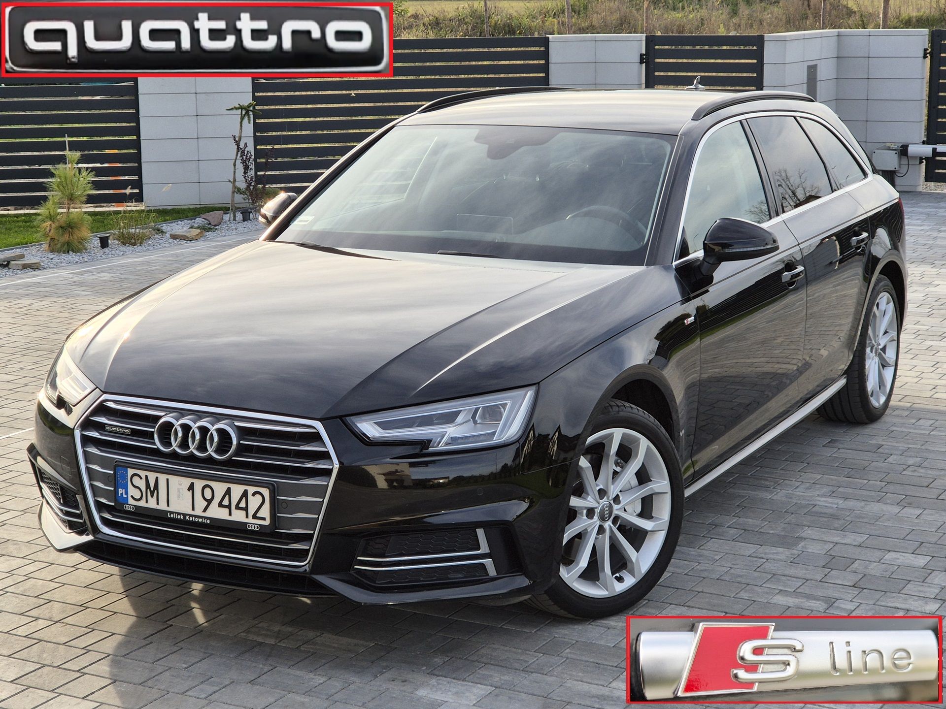 Audi A4  2.0  2 x S-line   Quatttro