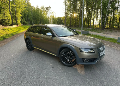 Więcej informacji o „A4 B8 Allroad 2.0 TFSi 245KM przed chipem (bezpieczne 330KM po chipie), bardzo mocno wyposażony i doposażony. Bardzo bogato serwisowany.”