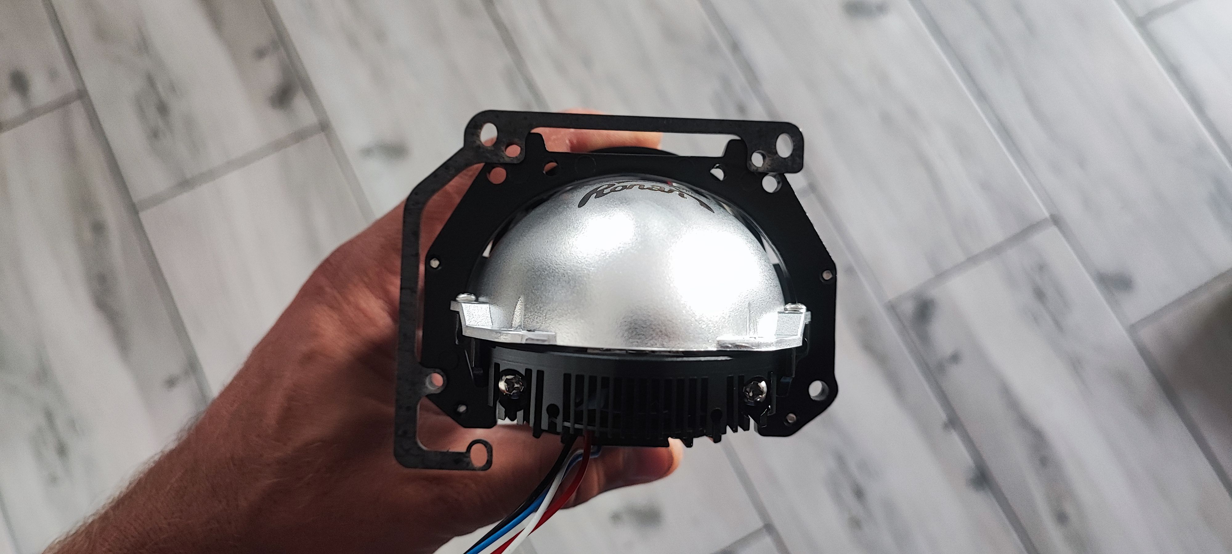 Bi-Led Ronan 3.0" + adaptery do Bixenonu B6
